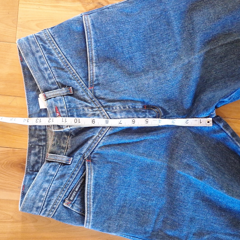 High Rise Blue Jeans - Picture 12 of 13
